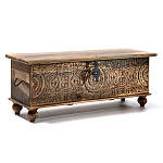 Сундук из массива манго Натуральный цвет варинант исполнения - 2 | Loft Concept в Твери