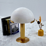 Настольная лампа c абажуром в форме купола из натурального камня  Heavenly Harmony варинант исполнения - 4 | Loft Concept в Твери