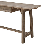 Консоль деревянная с ящиками Wood Jordan Console Table варинант исполнения - 3 | Loft Concept в Твери