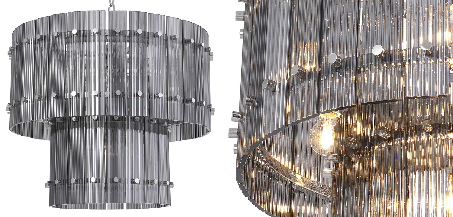 Люстра Eichholtz Chandelier Ruby S smoke Люстра Eichholtz Chandelier Ruby S smoke - Loft-Concept в Твери
