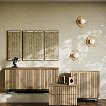 Бра в виде диска с плафоном из матового белого стекла Marble Glow варинант исполнения - 5 | Loft Concept в Твери