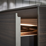 Кухонный гарнитур из массива дерева и камня HI-LINE 6 FRAME DOOR Dada Engenereed Kitchen варинант исполнения - 9 | Loft Concept в Твери