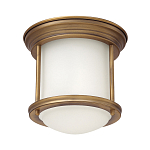 Потолочный светильник для ванных комнат с цилиндрическим стеклянным плафоном и одной лампой Hinkley варинант исполнения - 9 | Loft Concept в Твери