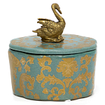 Фарфоровая шкатулка Swan Lake варинант исполнения - 6 | Loft Concept в Твери