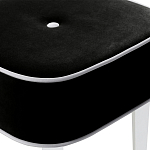 Квадратный мягкий пуф на белых ножках Winton Pouf Square варинант исполнения - 10 | Loft Concept в Твери