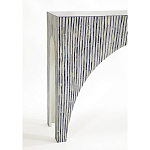 Консоль Дизайнерская Hasle Bone Inlay Console Gray варинант исполнения - 2 | Loft Concept в Твери