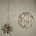 Подвесной светильник круглый в виде веток деревьев Starburst варинант исполнения - 2 | Loft Concept в Твери