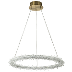 Кольцевая люстра украшенная кристаллами из хрусталя Gilbertine Crystals Ring Chandelier варинант исполнения - 2 | Loft Concept в Твери