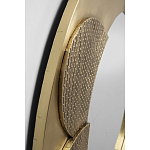 Зеркало золотое со вставками в виде геометрических фигур варинант исполнения - 4 | Loft Concept в Твери