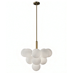 Люстра круглая со стеклянными сферами Maleficent варинант исполнения - 4 | Loft Concept в Твери