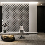 Гипсовая 3D Панель M-06 варинант исполнения - 1 | Loft Concept в Твери