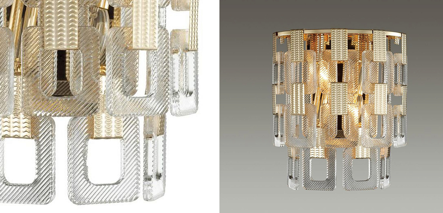 Бра Ribbed Elements Pendant Бра Ribbed Elements Pendant - Loft-Concept в Твери