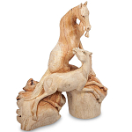 Статуэтка из дерева лошади Animals of the World 25 варинант исполнения - 2 | Loft Concept в Твери