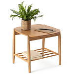 Приставной стол из массива дуба Reyer Side Table варинант исполнения - 2 | Loft Concept в Твери