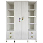 Большой шкаф с витриной Elsa Dreams White варинант исполнения - 6 | Loft Concept в Твери