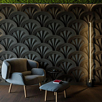 Гипсовая 3D Панель PALM варинант исполнения - 1 | Loft Concept в Твери