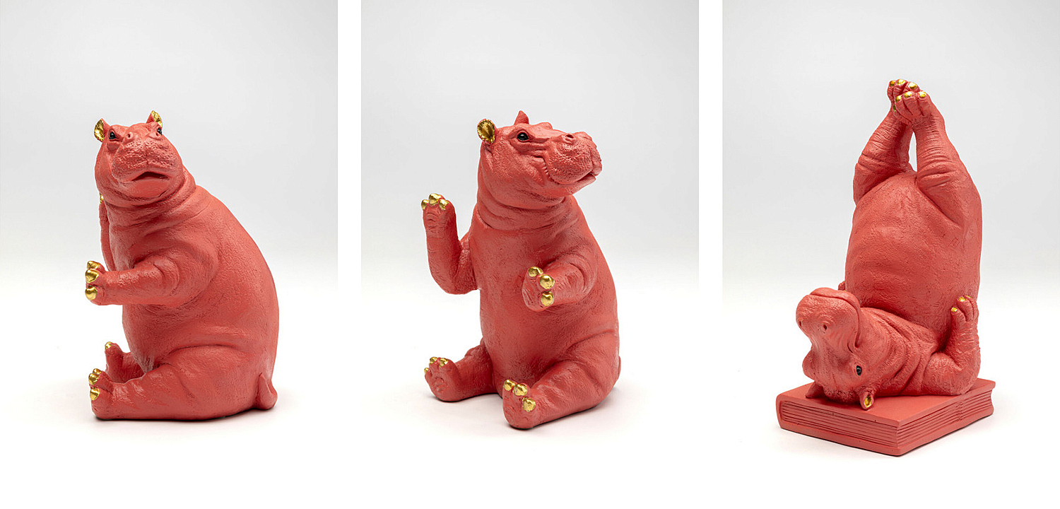 Держатель для книг Red Hippos Держатель для книг Red Hippos - Loft-Concept в Твери