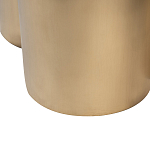 Стол журнальный круглый керамогранит белый Keramos варинант исполнения - 4 | Loft Concept в Твери