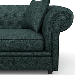 Мебельная ткань Шенилл темно-зеленый цвет 138 см T4-39 варинант исполнения - 6 | Loft Concept в Твери