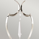 Бра с 2-мя лампами и подвеской из прозрачного стекла Elstead Lighting варинант исполнения - 5 | Loft Concept в Твери