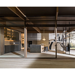 Кухонный гарнитур из массива дерева и металла HI-LINE 6 Dada Engenereed Kitchen варинант исполнения - 2 | Loft Concept в Твери