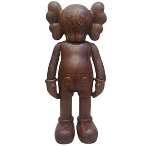 Статуэтка KAWS Dark Walnut
