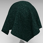 Мебельная ткань Шенилл темно-зеленый цвет 138 см T4-36 варинант исполнения - 2 | Loft Concept в Твери