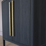 Современный Буфет Primo с 2 дверцами Черный дуб варинант исполнения - 5 | Loft Concept в Твери