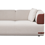 Трехместный диван Richmond с кожаной отделкой варинант исполнения - 5 | Loft Concept в Твери