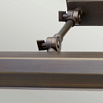 Светильник для картин с призматическим плафоном и двойными регулируемыми шарнирами Elstead Lighting варинант исполнения - 45 | Loft Concept в Твери