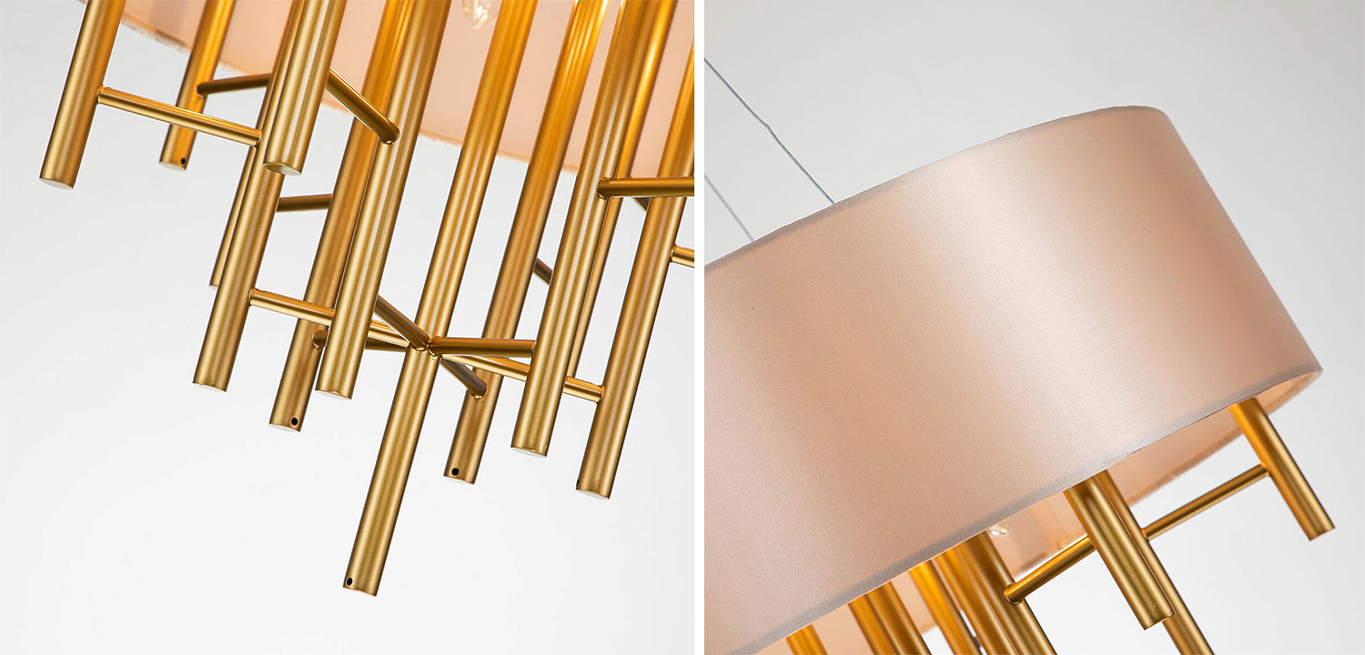 Люстра Oswell Lampshade Chandelier Люстра Oswell Lampshade Chandelier - Loft-Concept в Твери