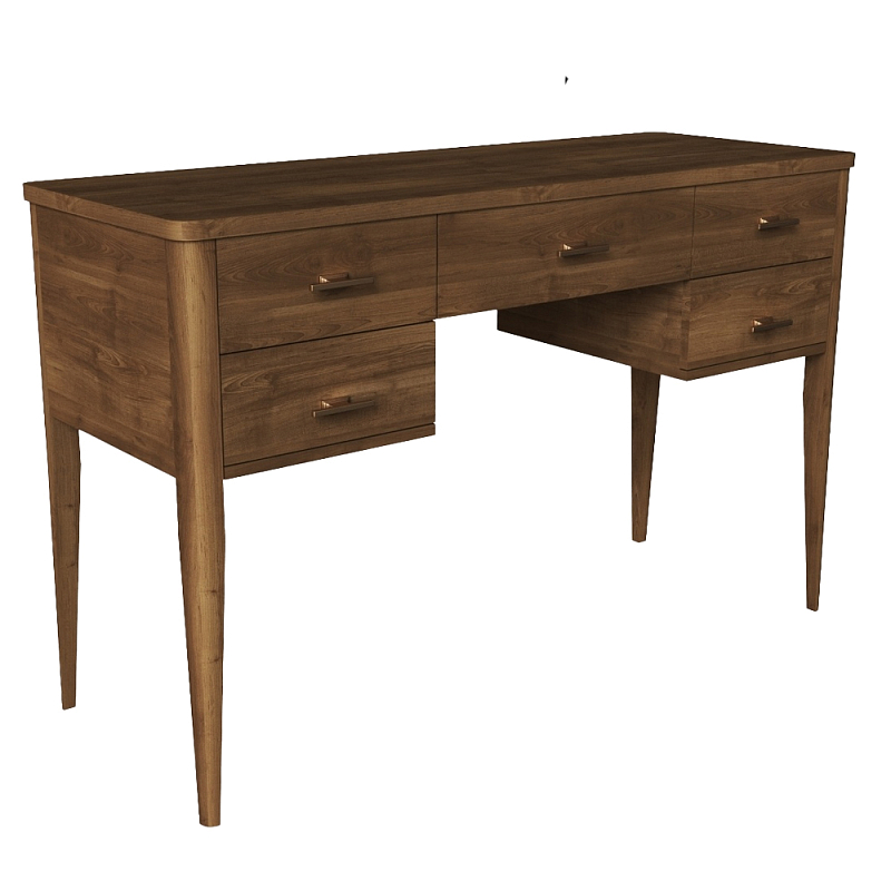 Стол письменный из массива бука Tasteful Furniture Коричневый Слоновая кость Стол письменный из массива бука Tasteful Furniture Коричневый Слоновая кость в Твери | Loft Concept
