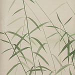 Обои ручная роспись Wild Grasses Special Colourway on Bleached Silver slub silk варинант исполнения - 1 | Loft Concept в Твери