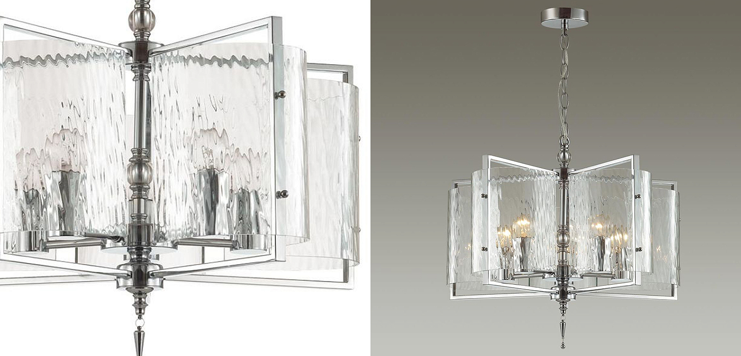 Люстра Karissa Chrome Chandelier 48 Люстра Karissa Chrome Chandelier 48 - Loft-Concept в Твери
