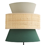 Бра с плетеным декором Bonnie Wicker Green Wall Lamp варинант исполнения - 1 | Loft Concept в Твери
