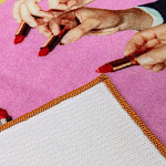 Коврик Seletti Lipstick Pink варинант исполнения - 1 | Loft Concept в Твери
