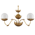 Бра с плафонами в форме шара на стеблях с листьями Whimsical Patterns варинант исполнения - 2 | Loft Concept в Твери