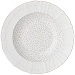 Обеденный сервиз белого цвета из фарфора на 6 персон 23 предмета Floral Charm варинант исполнения - 3 | Loft Concept в Твери