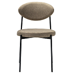 Стул металлический с мягкой спинкой и сиденьем Alfie Chair варинант исполнения - 7 | Loft Concept в Твери