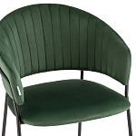 Стул в велюре зеленого цвета Horizon варинант исполнения - 6 | Loft Concept в Твери