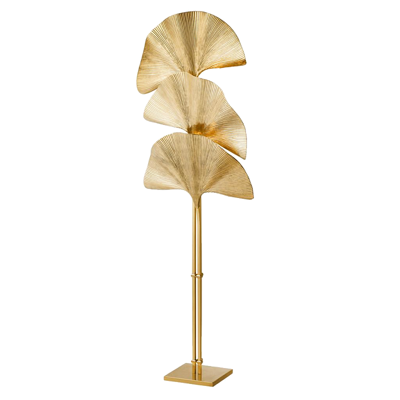 Торшер Eichholtz Floor Lamp Las Palmas Gold Золотой Торшер Eichholtz Floor Lamp Las Palmas Gold Золотой в Твери | Loft Concept