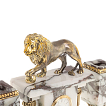 Настольный письменный набор из мрамора с декором в виде льва в подарочной упаковке Marble Accessory варинант исполнения - 3 | Loft Concept в Твери