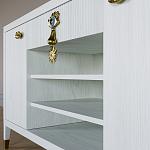 Комод-буфет Elsa Dreams White с открытыми полками   варинант исполнения - 7 | Loft Concept в Твери