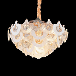 Люстра круглая с многослойными элементами в виде лепестков Embodiment варинант исполнения - 1 | Loft Concept в Твери