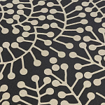 Подушка декоративная черного цвета Blossom Essence Grace варинант исполнения - 4 | Loft Concept в Твери