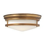 Потолочный светильник с белым матовым стеклянным плафоном в форме перевернутого конуса Hinkley варинант исполнения - 1 | Loft Concept в Твери