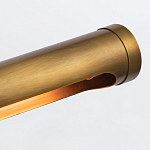 Светильник для картин цвета латунь с длинным цилиндрическим плафоном Alora варинант исполнения - 3 | Loft Concept в Твери