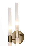 Бра с двумя цилиндрическими матовыми плафонами на круглом основании Delta Light варинант исполнения - 3 | Loft Concept в Твери