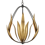 Люстра грушевидной формы с волнистыми листьями Foliage of Leaf Forms варинант исполнения - 2 | Loft Concept в Твери