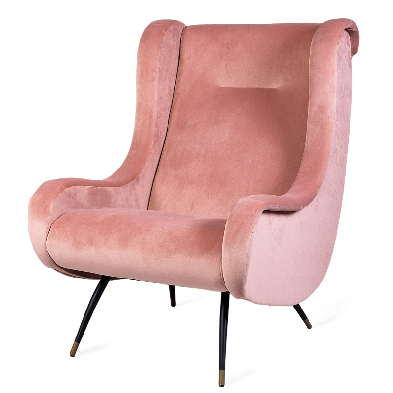Кресло Sofia pink Розовый пастельный Кресло Sofia pink Розовый пастельный в Твери | Loft Concept
